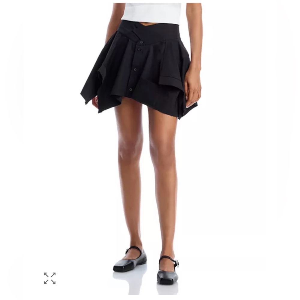 Alexander Wang Deconstructed Cotton Skirt size 4